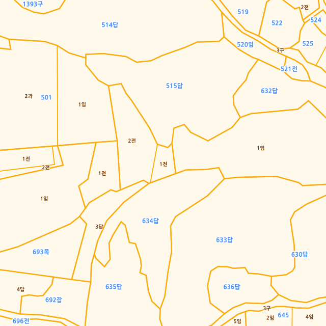 울산광역시 울주군 범서읍 두산리 515-1 지적도