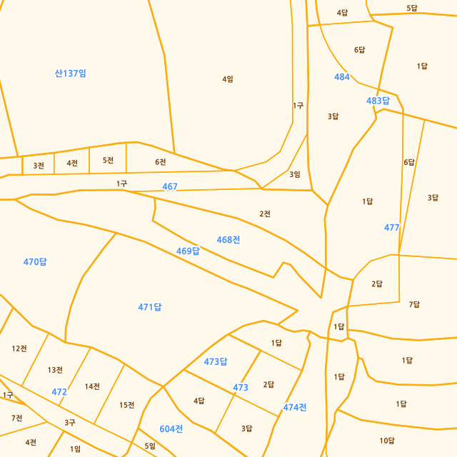 경기도 평택시 포승읍 신영리 467-2 지적도