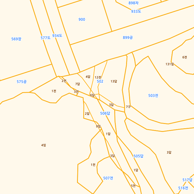 충청북도 괴산군 괴산읍 제월리 502-2 지적도