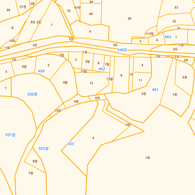 충청남도 서천군 서면 신합리 503-6 지적도