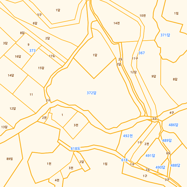 충청남도 예산군 덕산면 상가리 372 지적도