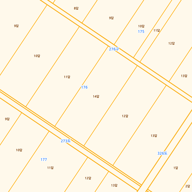 경상남도 김해시 화목동 176-14 지적도