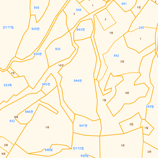 경상남도 김해시 한림면 금곡리 944 지적도