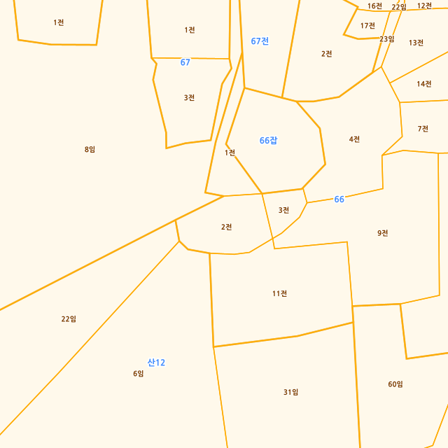 경상남도 거제시 남부면 다포리 66-2 지적도