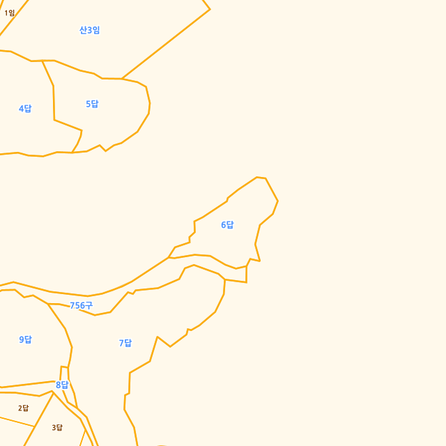 경상남도 거제시 하청면 대곡리 6 지적도