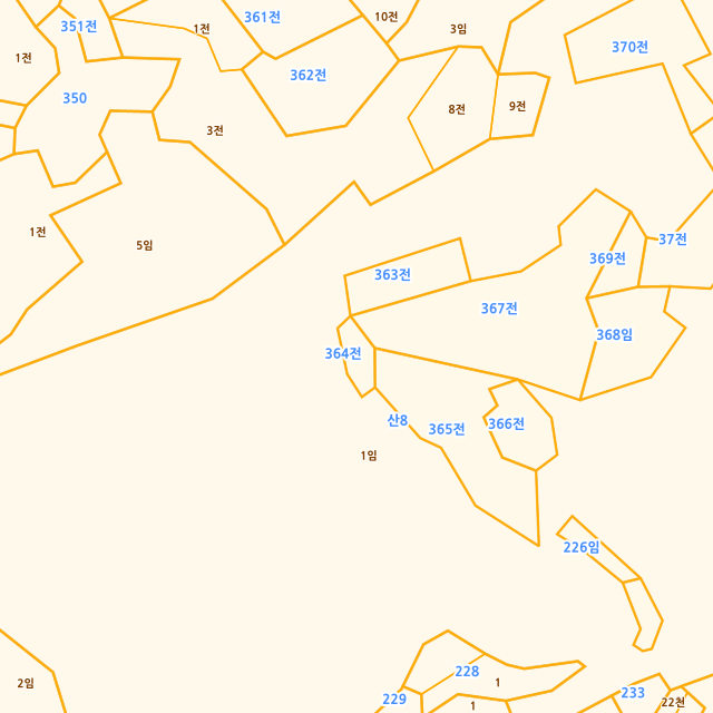 전북특별자치도 장수군 장수읍 장수리 364 지적도