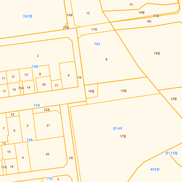 울산광역시 남구 야음동 산149-16 지적도