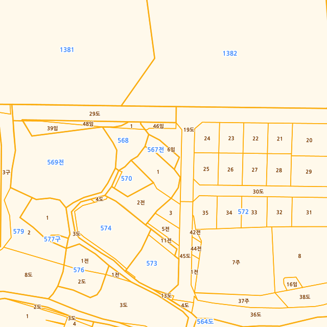 울산광역시 울주군 온산읍 덕신리 572-6 지적도