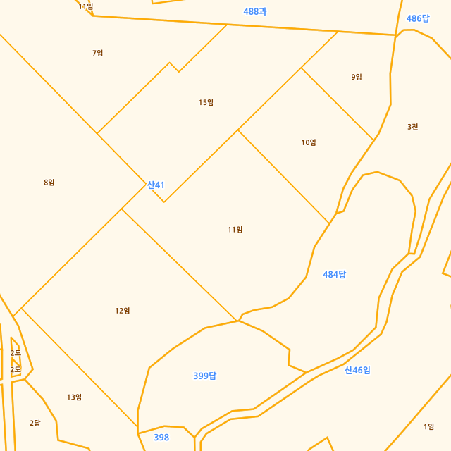 울산광역시 울주군 서생면 명산리 산41-11 지적도