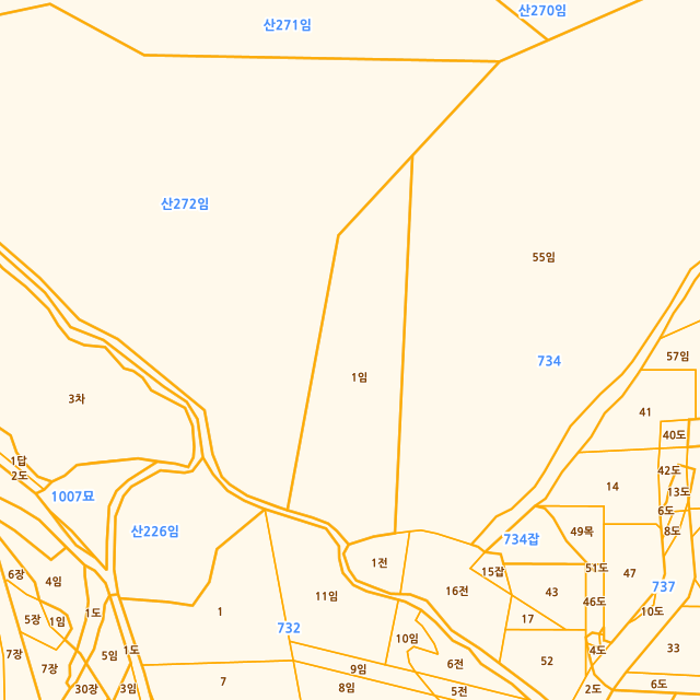 울산광역시 울주군 두동면 구미리 산230-1 지적도