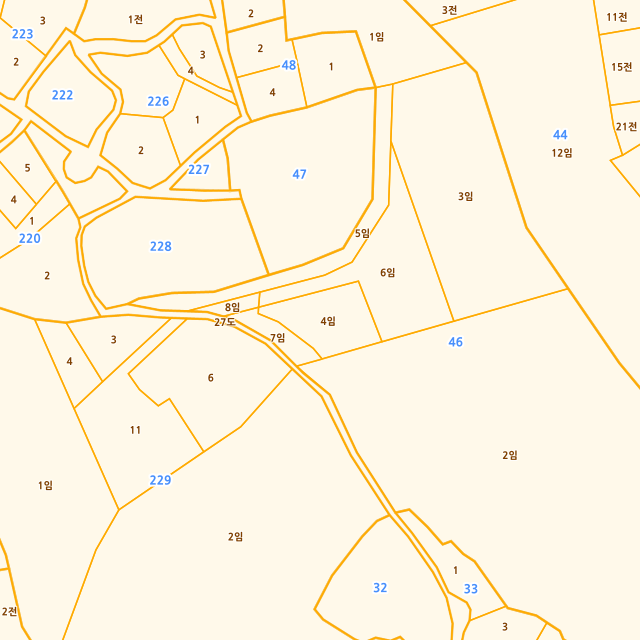 세종특별자치시 장군면 도계리 46-4 지적도