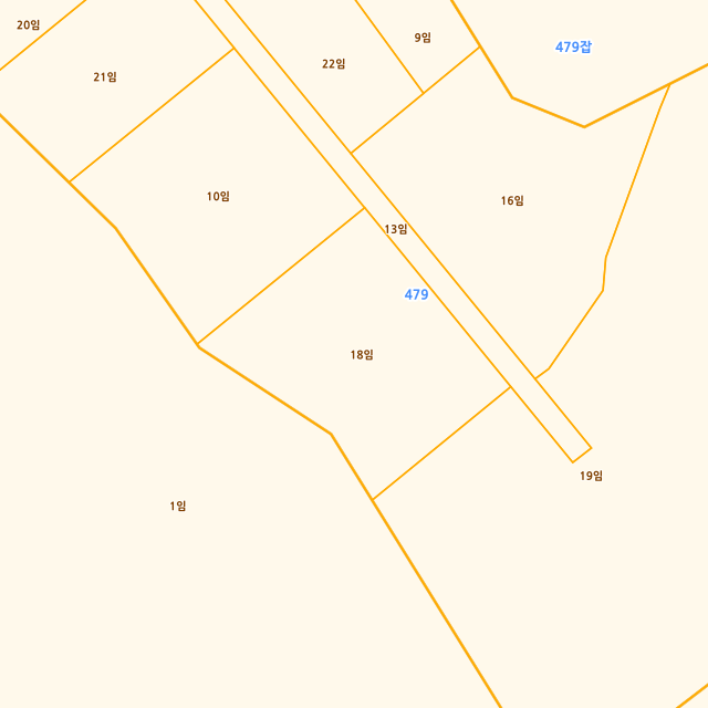 세종특별자치시 장군면 송학리 479-18 지적도