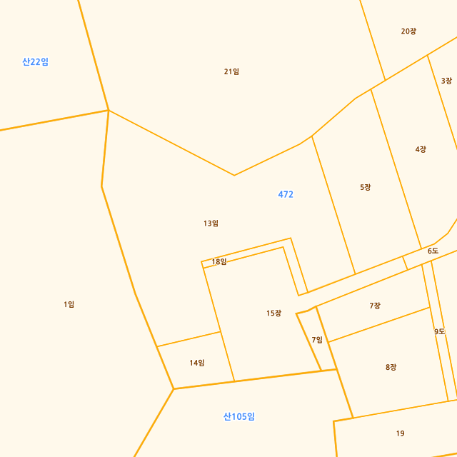 경기도 파주시 검산동 472-13 지적도
