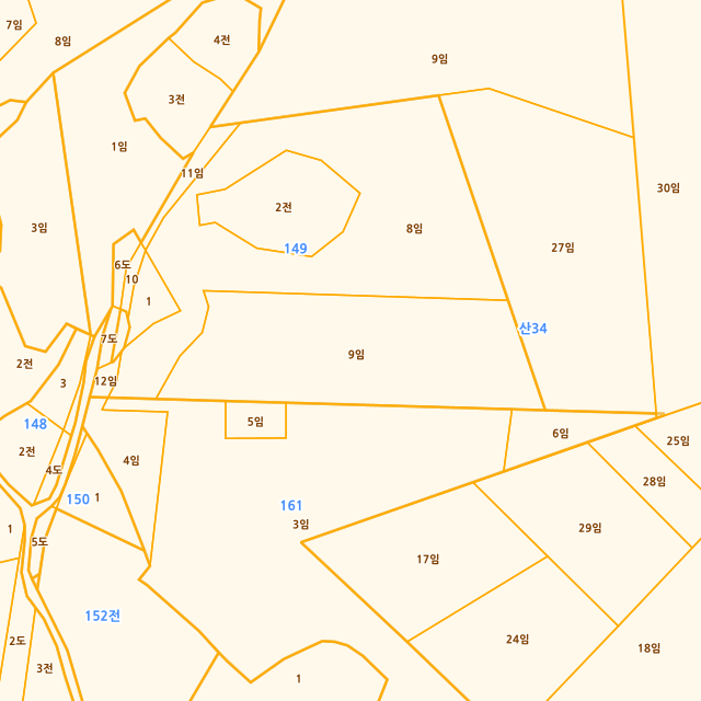 충청남도 당진시 송악읍 월곡리 149-9 지적도
