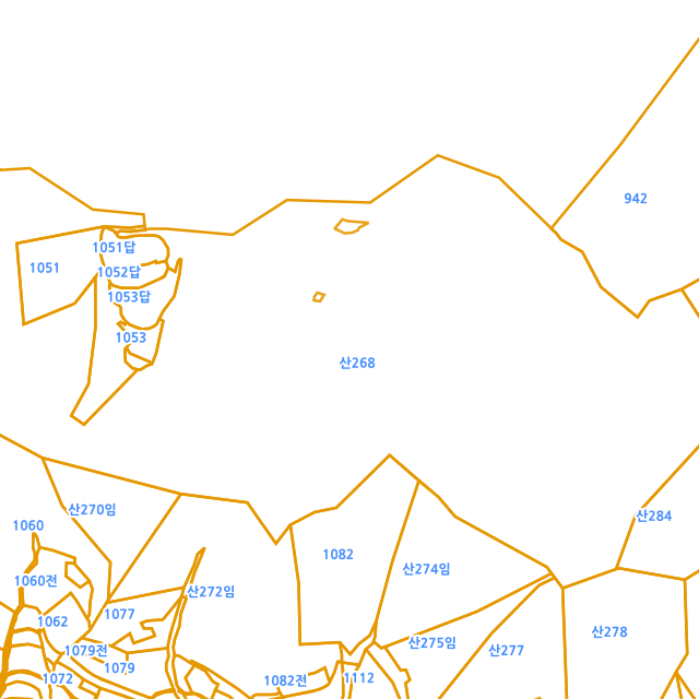 충청남도 태안군 이원면 관리 산268-5 지적도