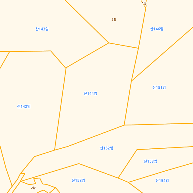전라남도 영암군 학산면 신덕리 산144 지적도