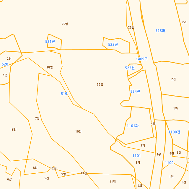경상북도 김천시 덕곡동 519-26 지적도