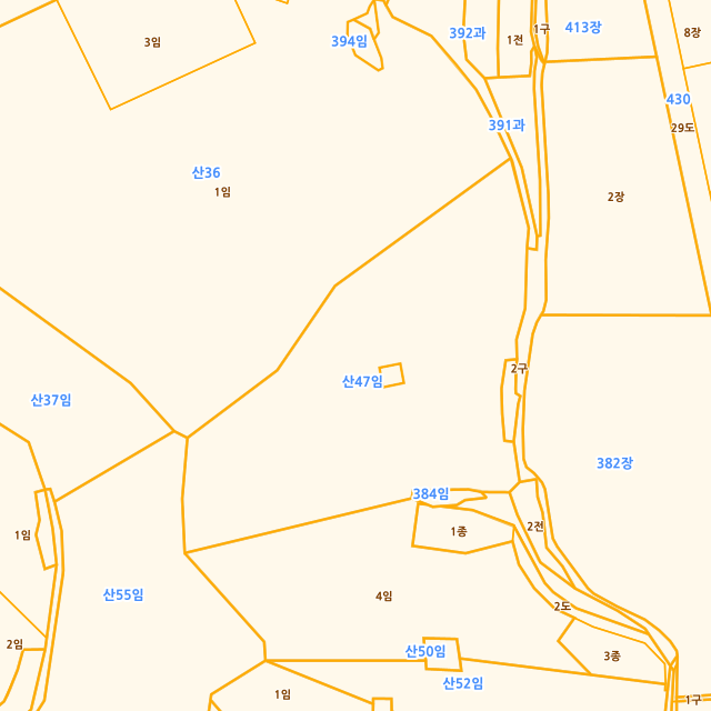 경상남도 창원시 마산합포구 진북면 신촌리 산47 지적도