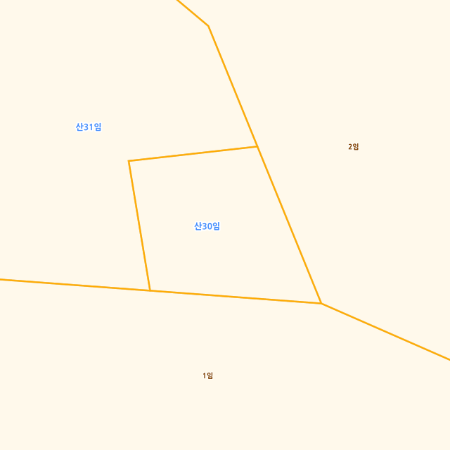 경상남도 거제시 아양동 산30 지적도