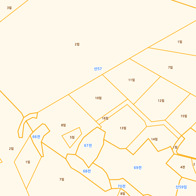 경상남도 남해군 창선면 대벽리 산57-10 지적도