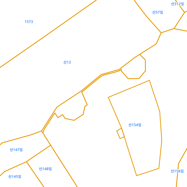 경상남도 거창군 신원면 과정리 산150-1 지적도