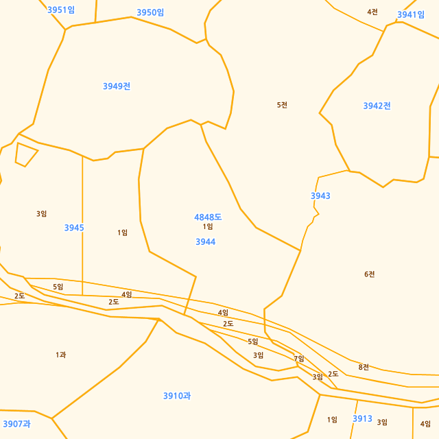 제주특별자치도 제주시 구좌읍 한동리 3944-1 지적도