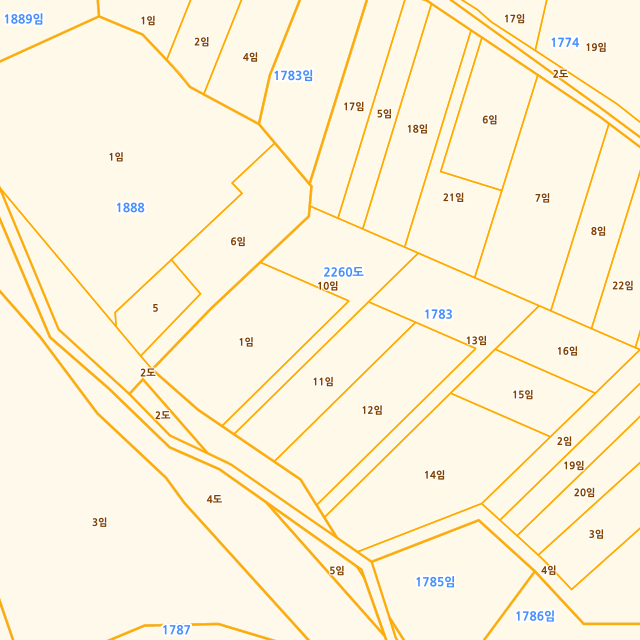 제주특별자치도 서귀포시 성산읍 삼달리 1783-10 지적도