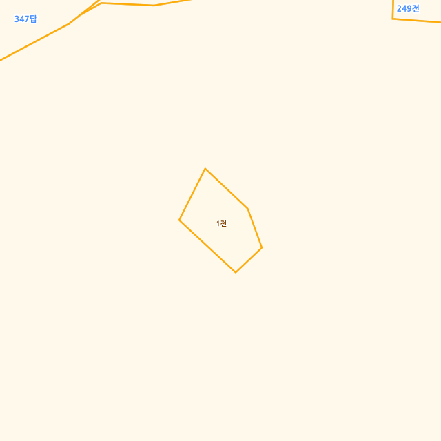 강원특별자치도 양양군 서면 논화리 349-1 지적도