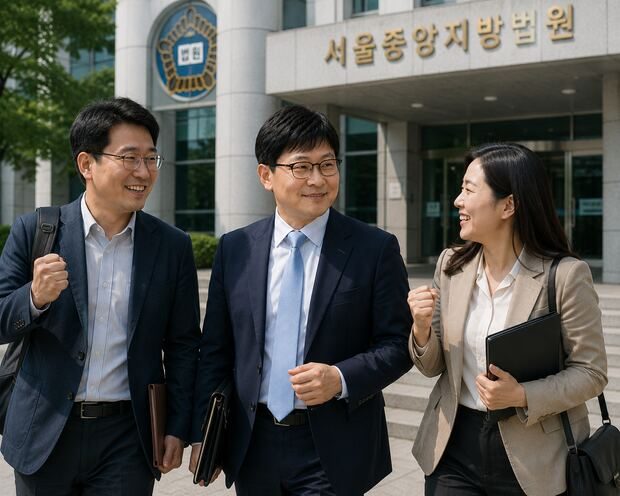 법원 입찰 현장